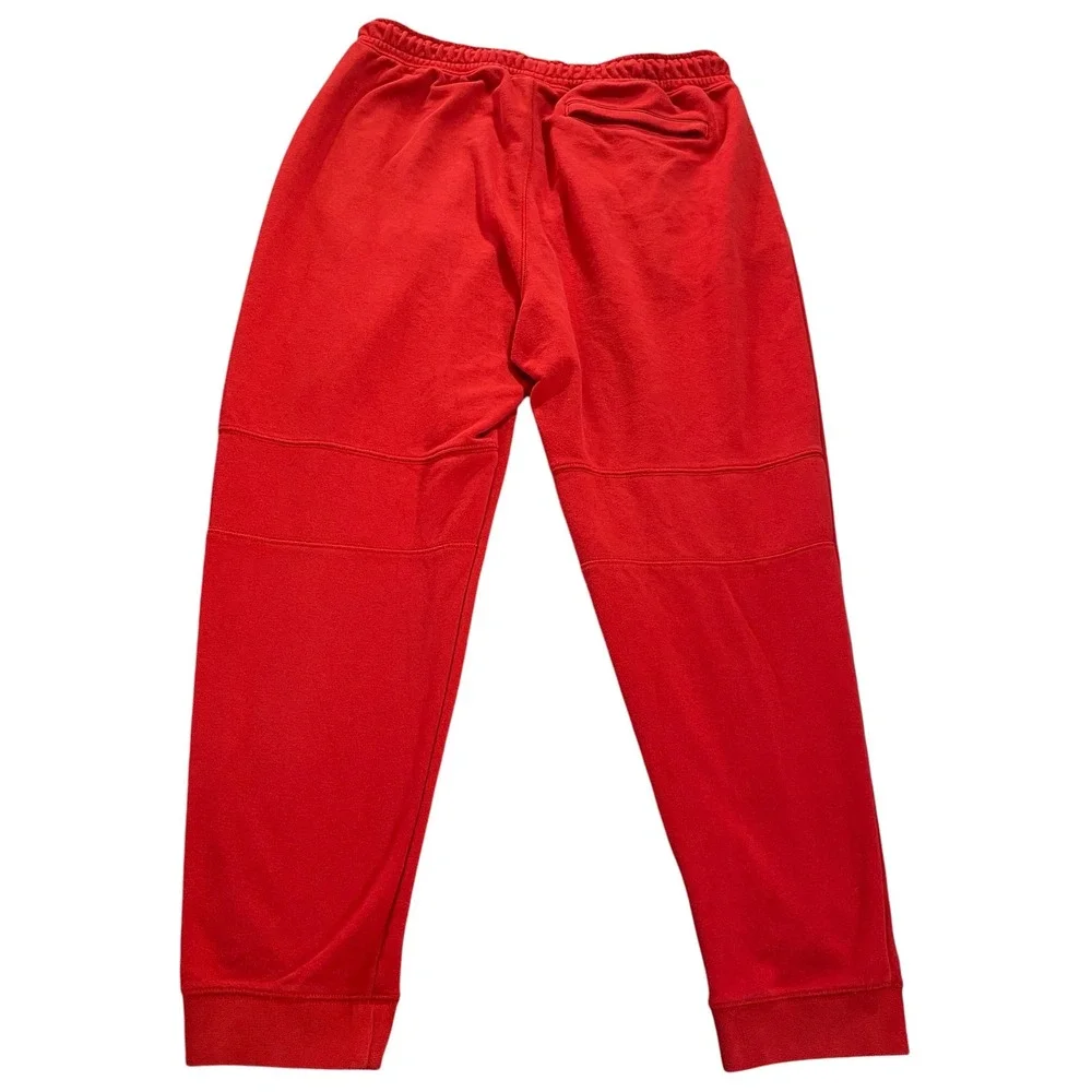 Jordan Mens Red Jumpman Fleece Jogger Sweatpants XL